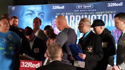 F****** CHAOS! - WILD SCENES @ WARRINGTON-GALAHAD WEIGH-IN / LEEDS FAITHFUL CHASE OUT TEAM GALAHAD