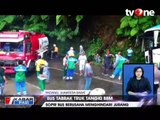 Rem Blong, Bus Pariwisata Tabrak Truk Tangki Pertamina