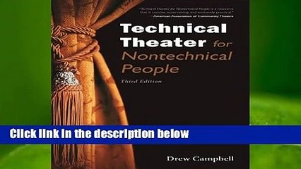 About For Books  Technical Theater for Nontechnical People  Review