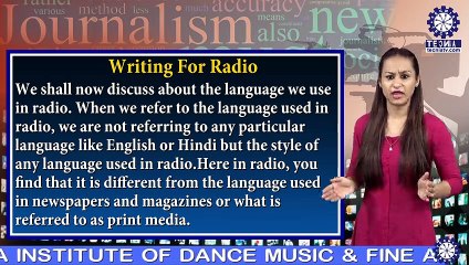 Ms. Jagriti Basera || Writing For Radio || TIAS || TECNIA TV