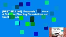 [BEST SELLING]  Proposals That Work: A Guide for Planning Dissertations and Grant Proposals