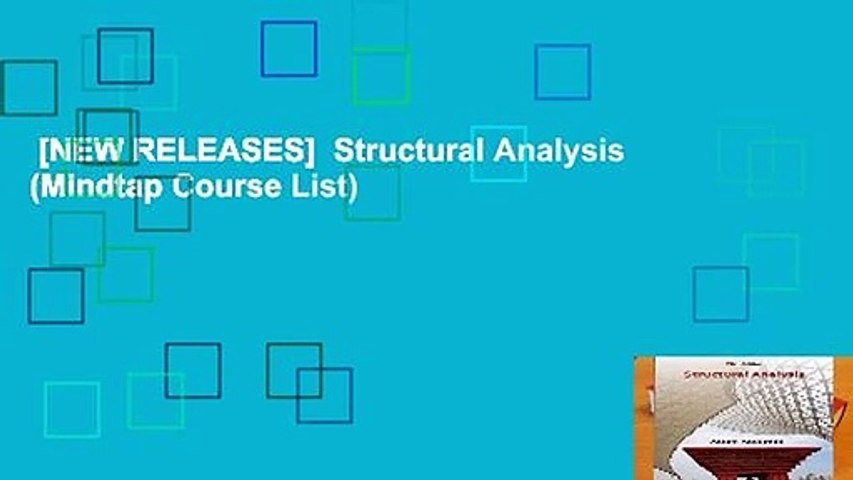 [NEW RELEASES]  Structural Analysis (Mindtap Course List)