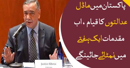 CJP Khosa approves 57 new model courts