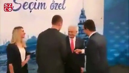 Yayın sonunda aile fotoğrafı çektirildi