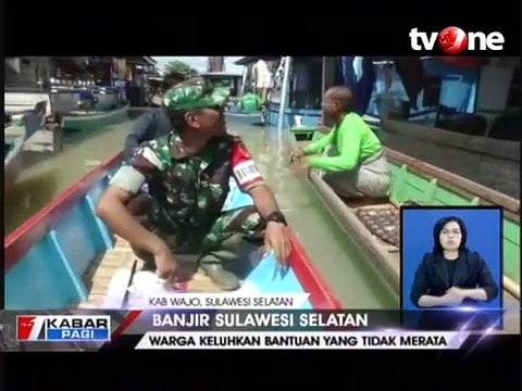 Banjir di Sulsel, Wilayah yang Terendam Semakin Meluas