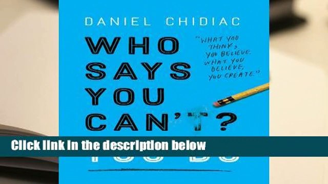 Full version Who Says You Can't? YOU DO Best Sellers Rank : #4