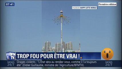 Cette vidéo d'une attraction impressionnante a été vue près de 40 millions de fois... mais elle est complètement fausse