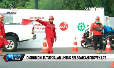 Ada Proyek LRT Jabodebek, Jalan Setiabudi Tengah Ditutup Hingga Februari 2020