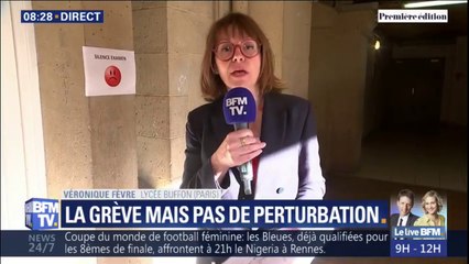 Au lycée Buffon de Paris, la grève des enseignants n'a eu aucune conséquence pour les candidat du bac de philo