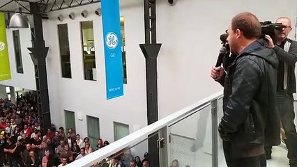 Philippe Petitcolin, représentant de l'Intersyndicale CGC-CGT-Sud de General Electric Belfort