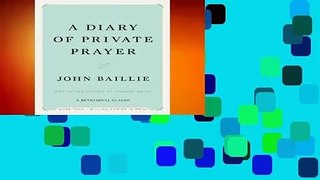Online A Diary of Private Prayer  For Trial