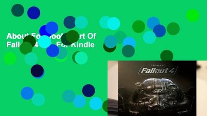 About For Books  Art Of Fallout 4 HC  For Kindle