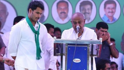 ನಿಖಿಲ್ ಕುಮಾರಸ್ವಾಮಿ ರಾಜಕೀಯ ಭವಿಷ್ಯದ ಬಗ್ಗೆ ಮಾತನಾಡಿದ ಎಚ್ ಡಿ ದೇವೇಗೌಡ  | Oneindia Kannada