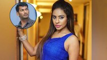 Sri Reddy Sensational Comments On Hero Vishal || Filmibeat Telugu