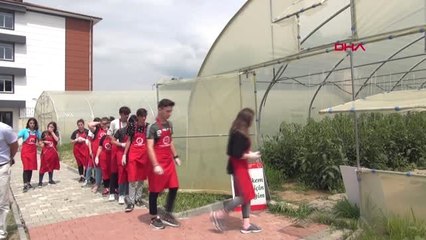 ZONGULDAK Tarlalarında ürettikleri ürünleri ihtiyaç sahiplerine ulaştırıyorlar