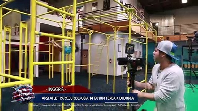 Dunia Punya Cerita - Aksi Atlet Parkour Berusia 14 Tahun Terbaik di Dunia
