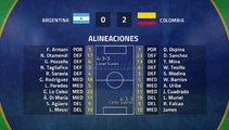 Resumen partido entre Argentina y Colombia Jornada 1 Copa América