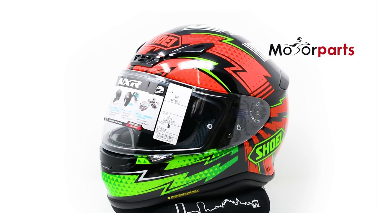 Shoei NXR Variable TC4 360 View