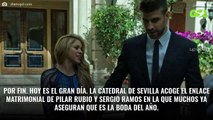 Shakira revienta la boda de Pilar Rubio y Sergio Ramos con un bombazo