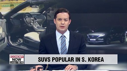 SUVs take up almost half of South Korean car market