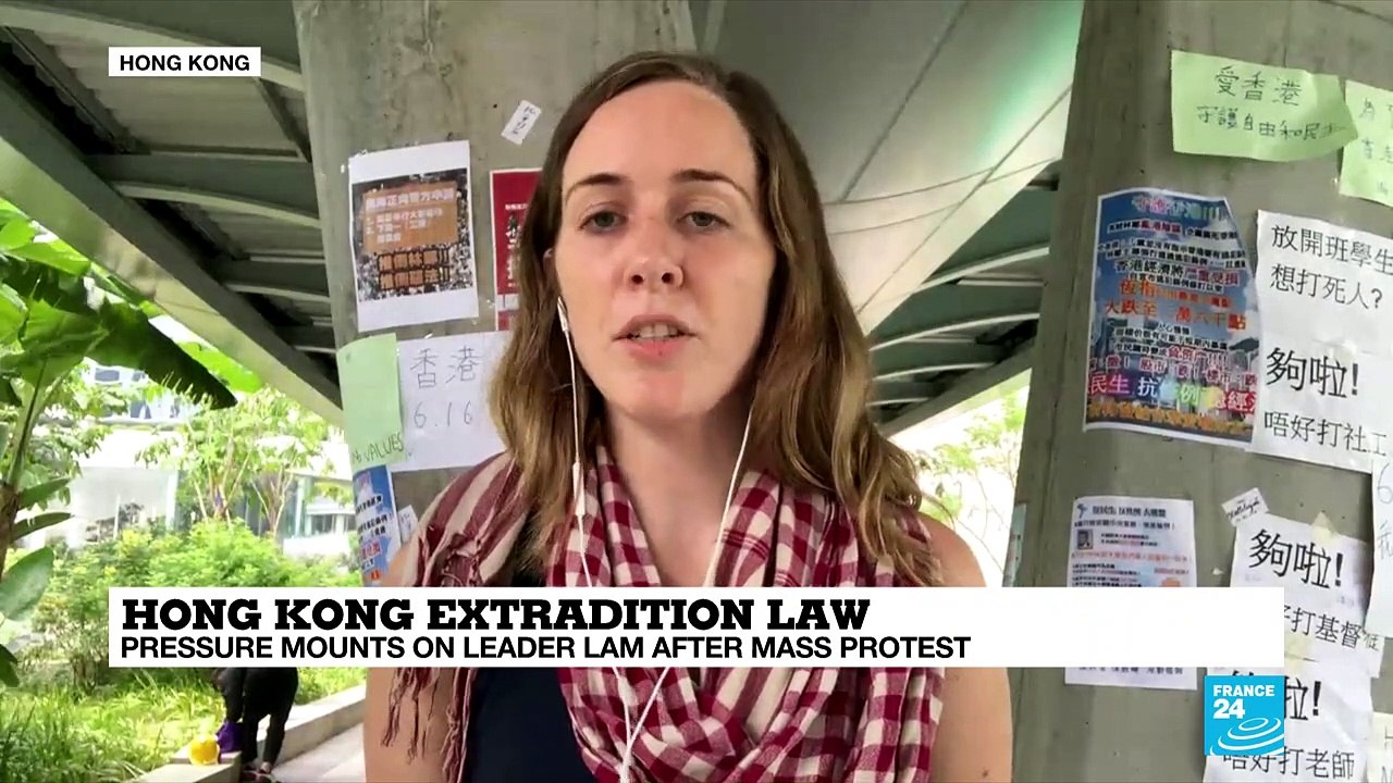 Pressure mounts on leader Carrie Lam after mass protest