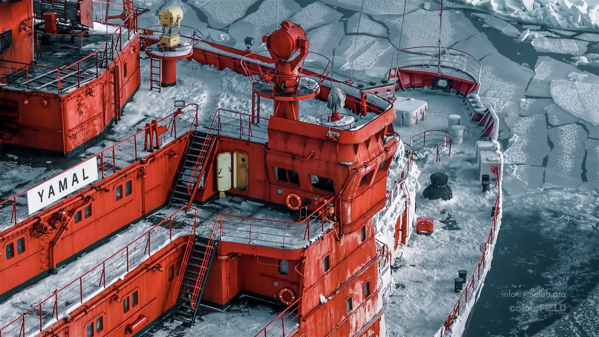 Plus gros navire brise-glace du monde : russe et nucléaire ! - Vidéo  Dailymotion