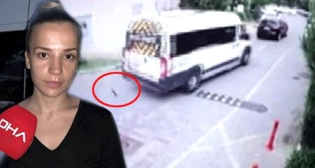 Servis şoförü, "Kediyi ezdin" diyen genç kadına kabusu yaşattı!