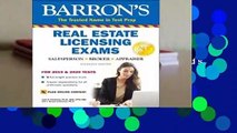 Barron's Real Estate Licensing Exams with Online Digital Flashcards  Best Sellers Rank : #2