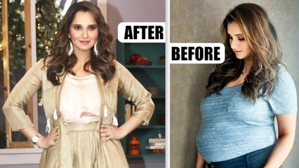 OMG Saniya Mirza Extreme Weight Loss After Pregnancy _ India Tennis Star _