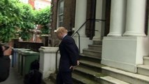 Boris Johnson flees from reporters and runs from questions