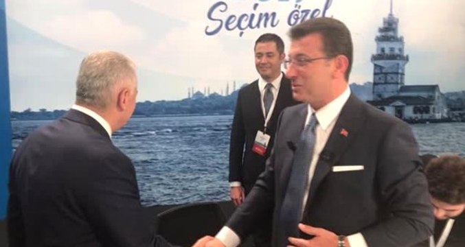 Ekrem İmamoğlu, ortak yayın öncesi karşılaşmada önünü ilikleyemedi