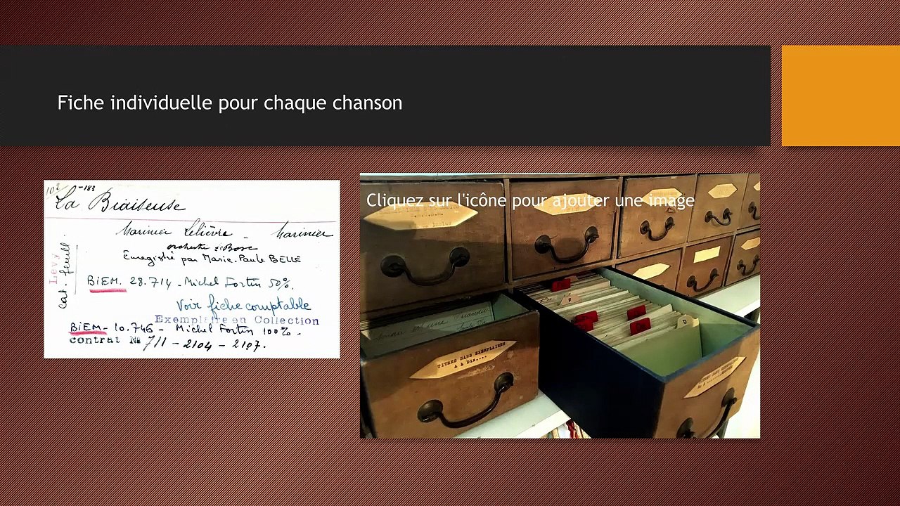 Session 4: Editer la musique: enjeux et archives. Marie-Ange Multrier-Fortin