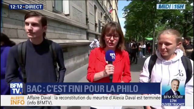 Les candidats au bac sortent de l'épreuve de philosophie : leurs réactions aux sujets