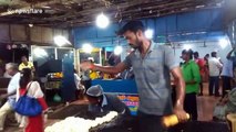 Chef Got Skills: Talented chefs throw and catch dough metres apart without a miss at Indian restaurant