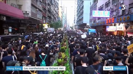 Hong Kong : les manifestants maintiennent la pression