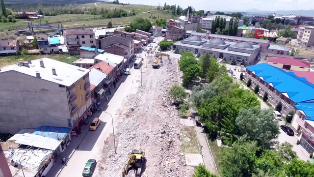 Ilıca bölgesinde yapılan kentsel dönüşüm çalışmalarına yeniden hız verildi
