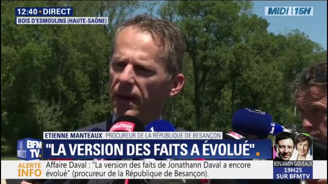 La version des faits a évolué. : Le procureur chargé l'affaire Daval rend les conclusions de la reconstitution du meurtre