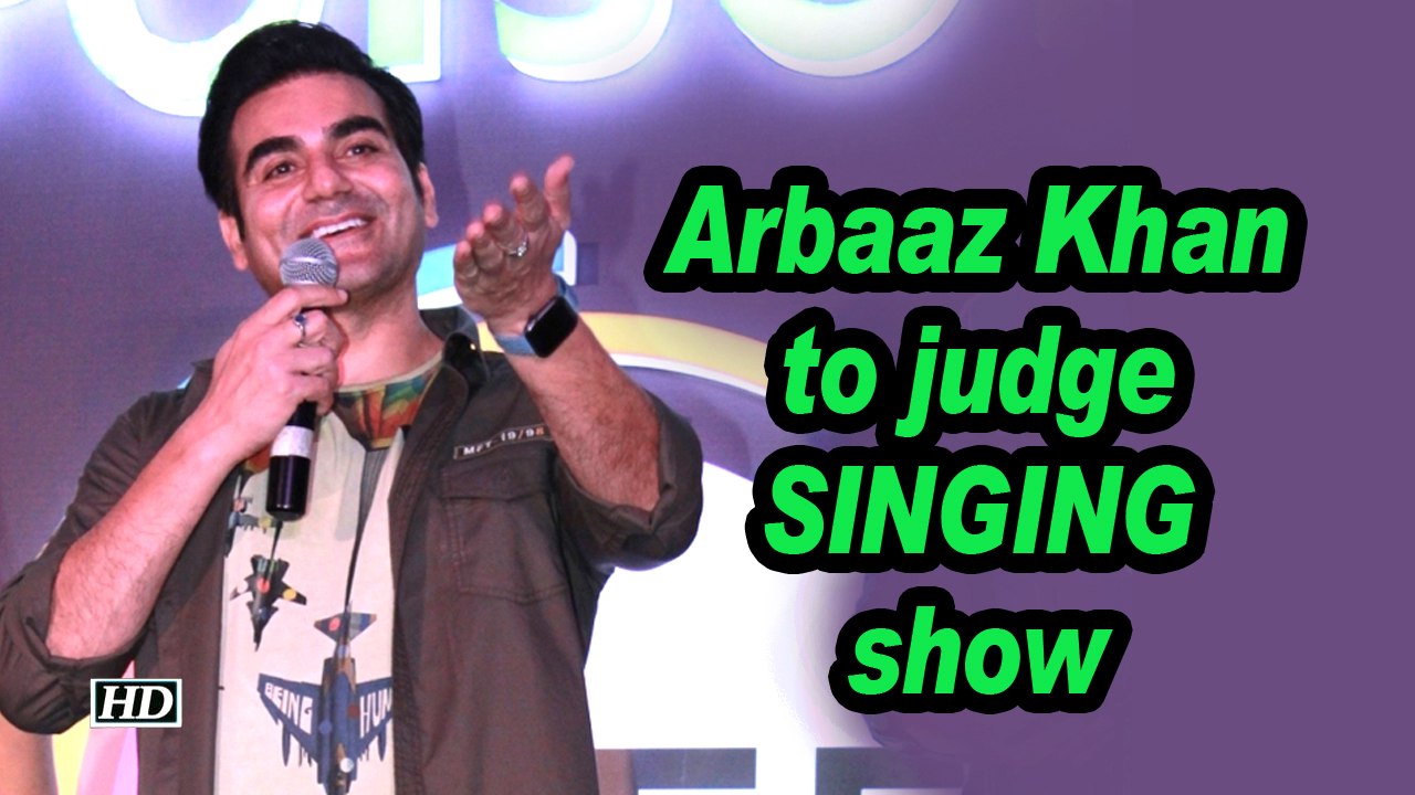 Arbaaz to judge singing show, launches entertainment app