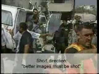 Hezbollah Directs Fake War Scenes