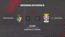 Resumen partido entre Ponferradina y F.C. Cartagena Jornada 2 Segunda B - Play Offs Ascenso