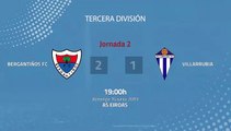 Resumen partido entre Bergantiños FC y Villarrubia Jornada 2 Tercera División - Play Offs Ascenso