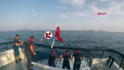 Bodrum'da göçmen teknesi battı: 12 kişi hayatını kaybetti