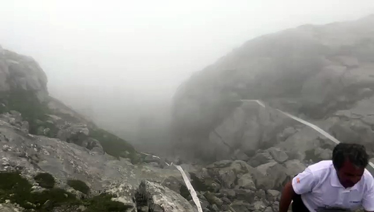Llegada (Casi) del Km vertical Fuente De 2019