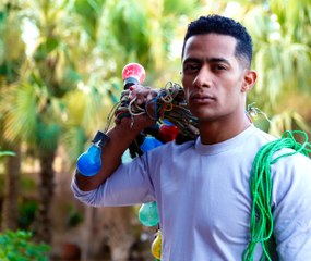 هكذا يقضي الفنان محمد رمضان إجازته مع أطفاله