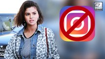 Here's Why Selena Gomez No Longer Has Instagram On Her Phone!
