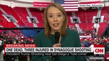 Trump responds to California synagogue shooting