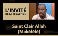 L'invité de la rédaction : Saint Clair  Allah (Makélélé)  Secrétaire Général de la  FESCI