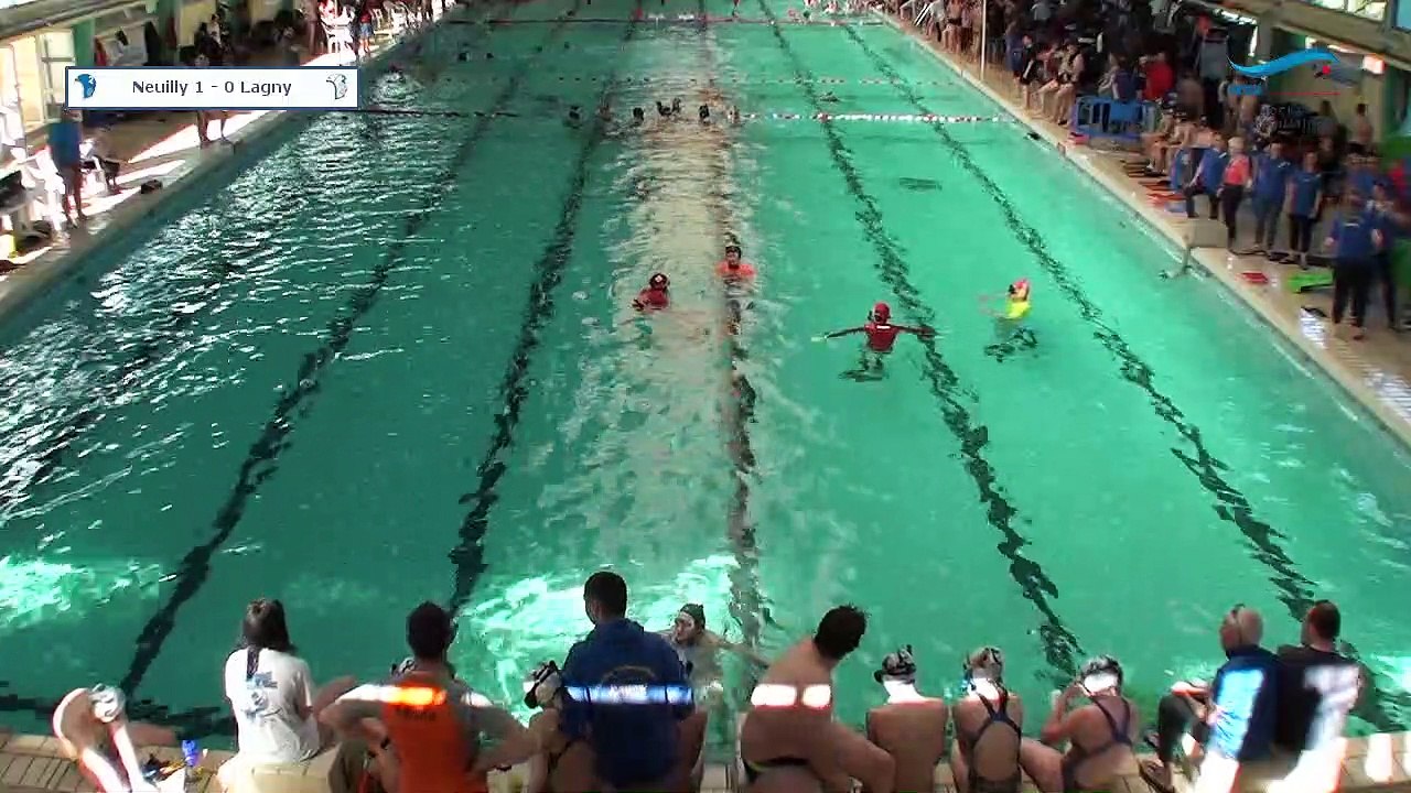 Championnat Hockeysub Junior 2019 : petite finale Neuilly / Lagny