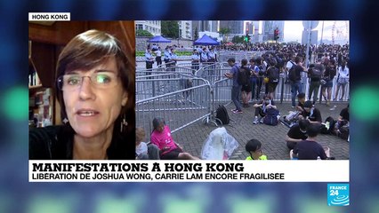 Hong-Kong : "1/3 de la population est dans la rue pour réclamer la démission de Carrie Lam"