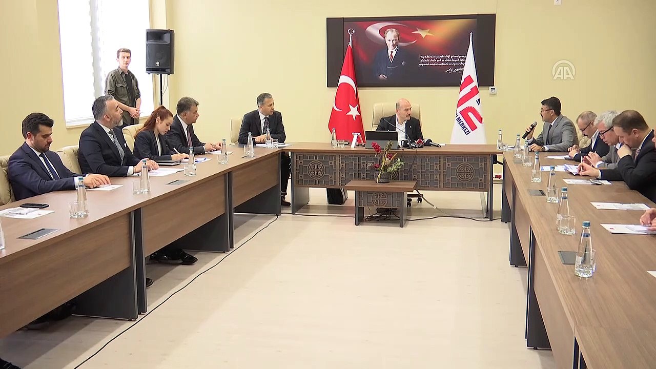 Soylu'dan 112 Çağrı Merkezi'ne ziyaret - İSTANBUL